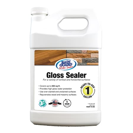 Rainguard Brands 1 Gal. Gloss Sealer for Wood, Concrete, Masonry SP-1103